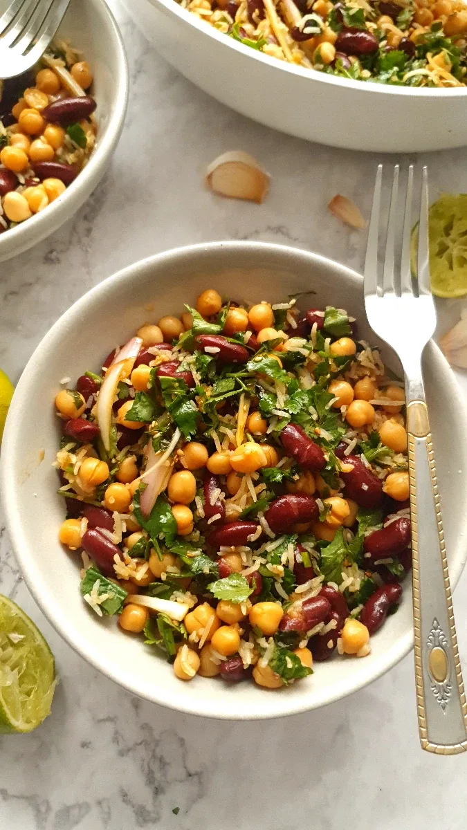 High Protein Bean Salad