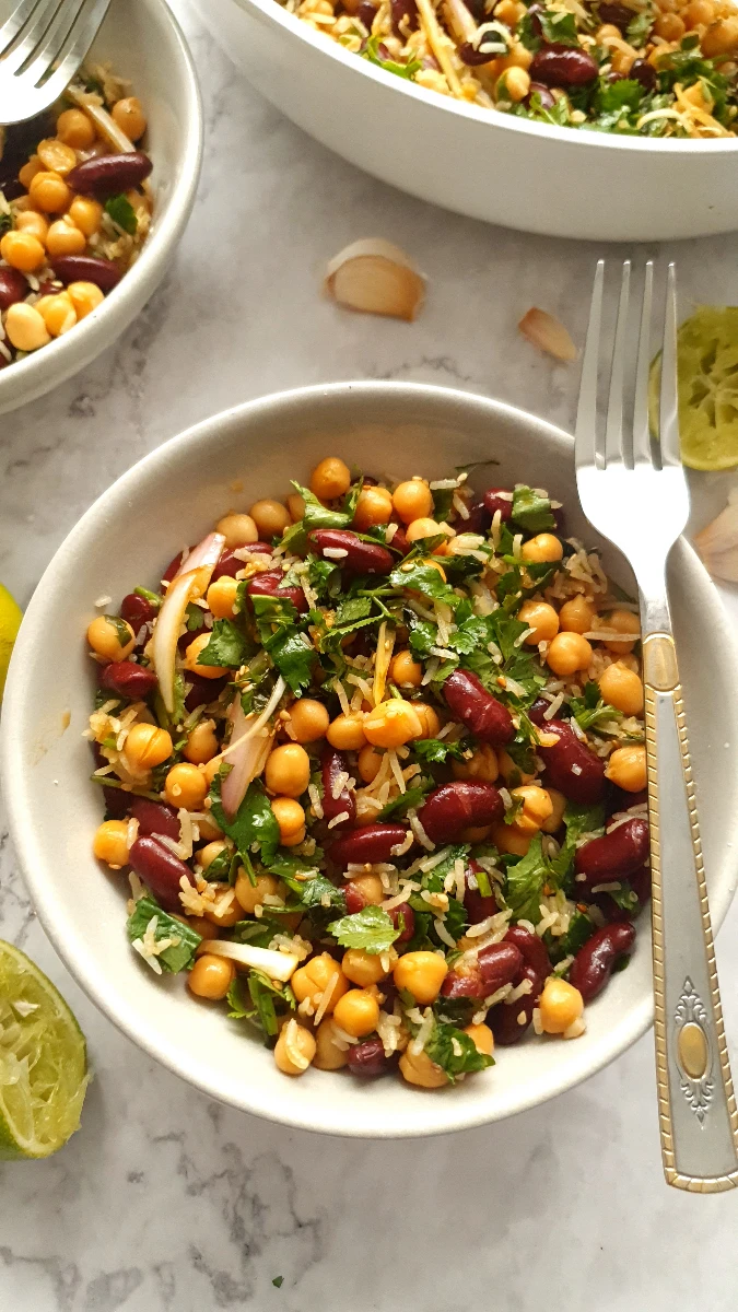 High Protein Bean Salad