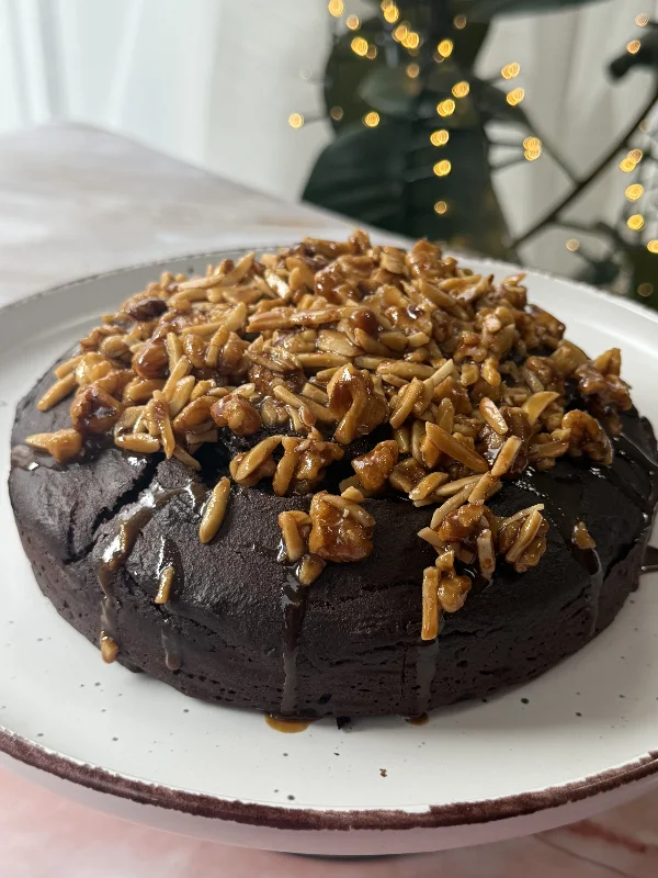 Whole Wheat Jaggery Chocolate Cake